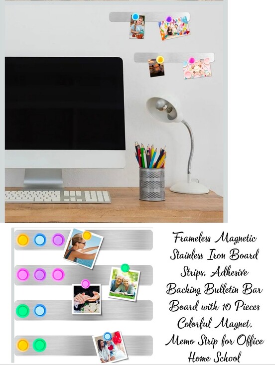 Other - Colorful Magnetic Photo Note Holders. Stay organized!! Dorm ready